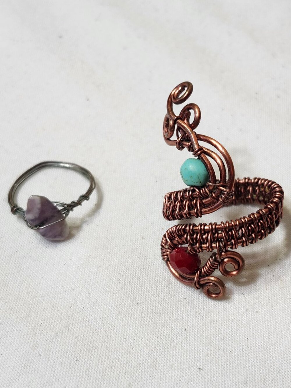 Homemade Rings Lot of 2